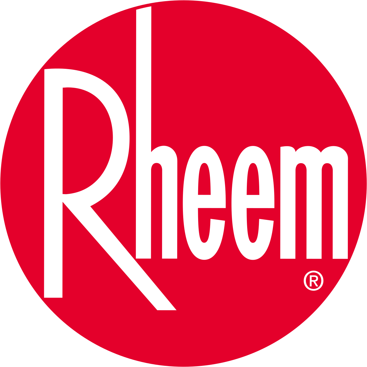 Rheem water heaters — installed by Plymouth Plumbing & Heating